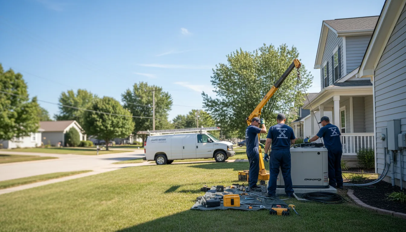 Generator Installation in West Manchester, OH near me